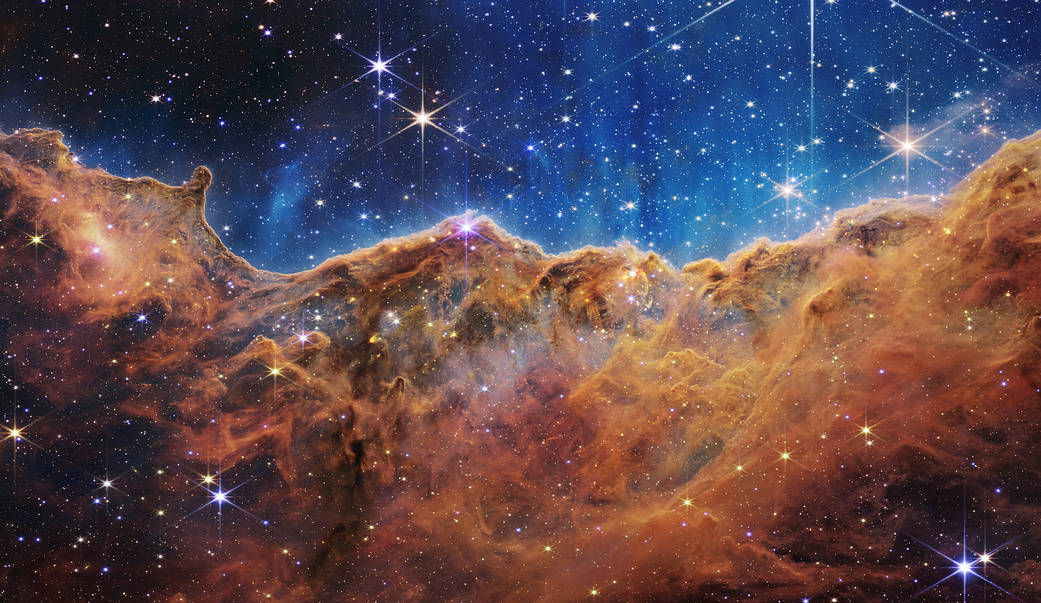 Carina Nebula (emerging stellar nurseries & individual stars in the Carina Nebula)