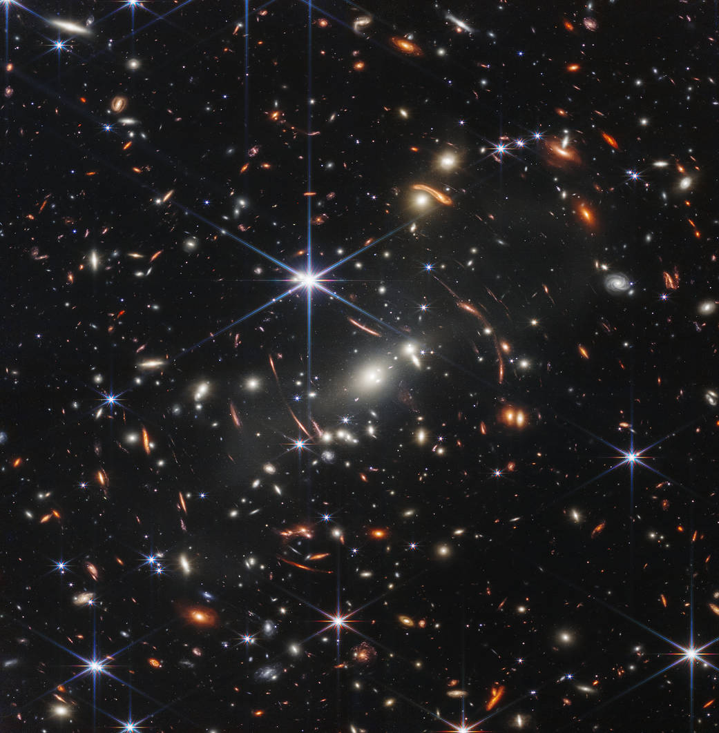 SMACS 0723 (the deepest and sharpest IR image of distant universe)